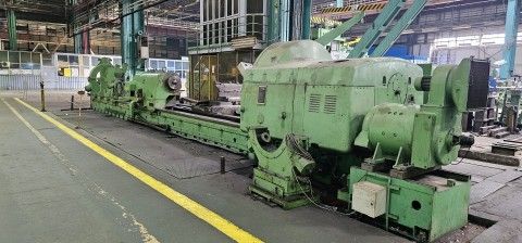 Skoda Engine Lathe 224 RPM SIU 160 X 10.000 - 3 SLIDEWAYS