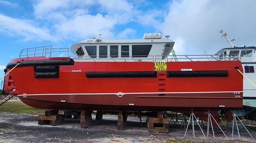 Catamaran Crew Tender Boat Max Speed: 26 knots