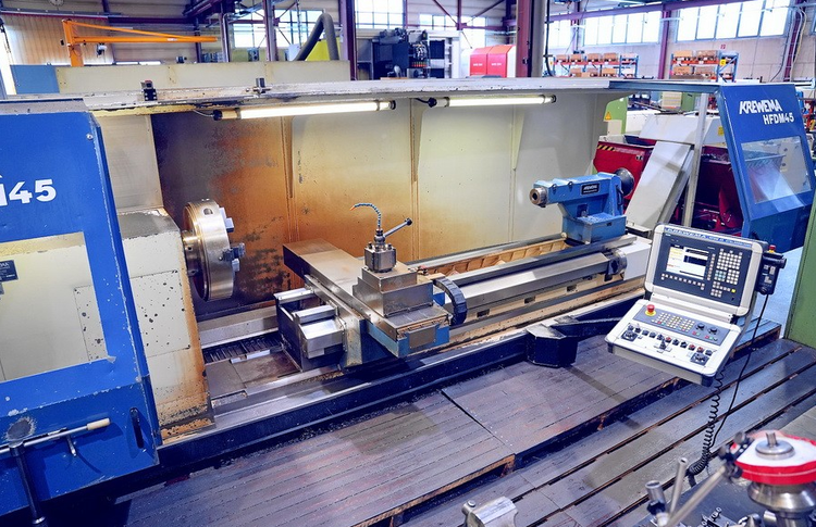 Krewema Control 810D / Manual Turn Siemens 1,100 rpm HFDM 45 475 x 2000/3000 2 Axis
