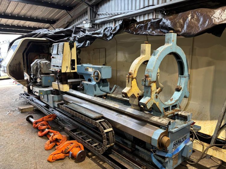 Hankook FANUC Series 21i-TB 630 RPM Protec 9NC Hollow Spindle CNC Lathe 2 Axis