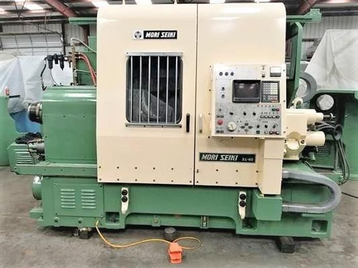 Mori Seiki Fanuc 10T Control 1010 RPM SL65B 2 Axis