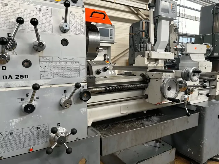 Weiler Heidenhain digital readout 1500 rpm DA 260 × 1000