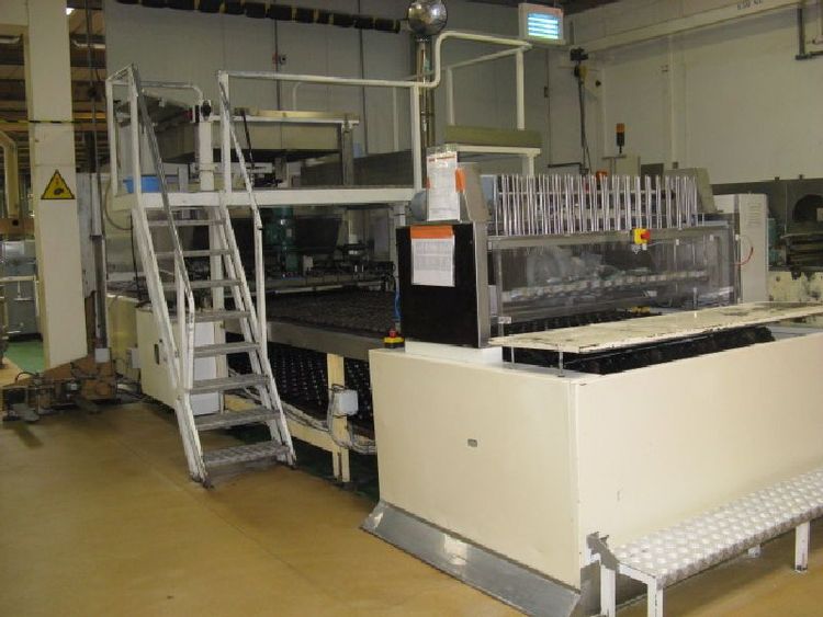AERA Production line of cooked cakes in boxes