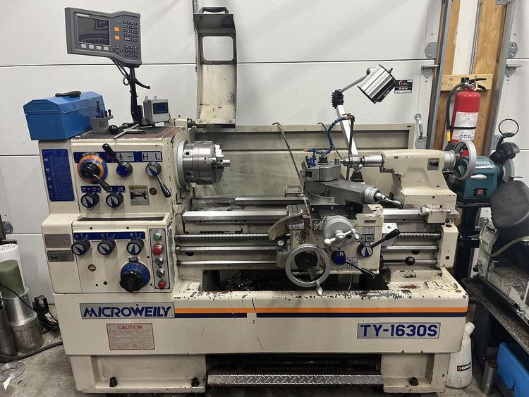Microweily Engine Lathe 2000 RPM TY-1630S