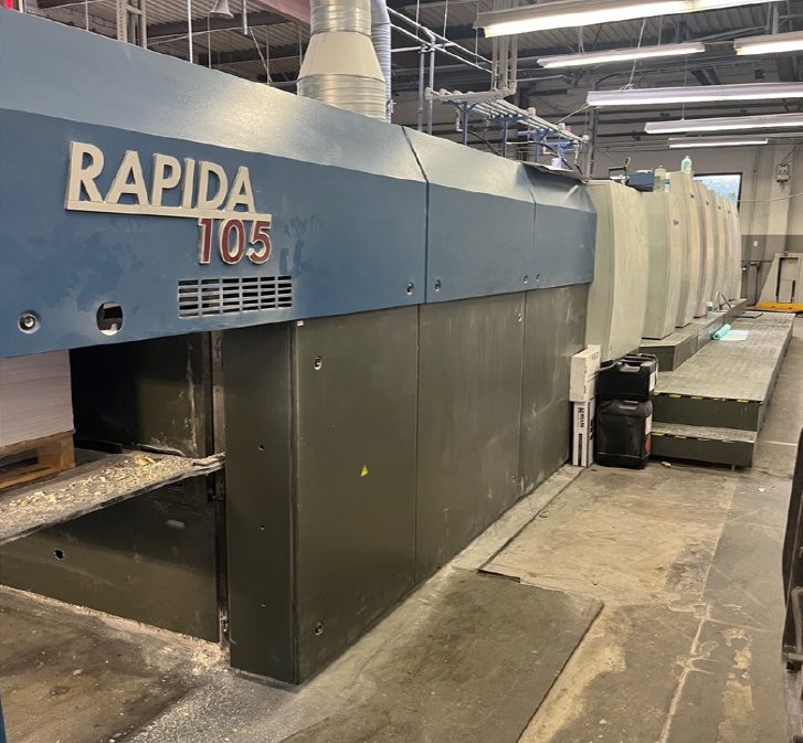 KBA RA105-5+L 720 × 1050 mm