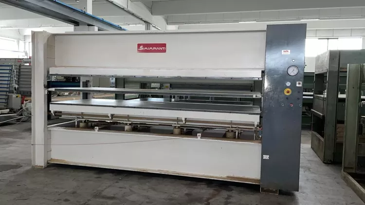 Simimpianti Hydraulic Veneer Press