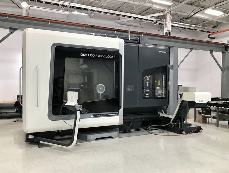 DMG DMU-100P DUOBLOCK 4 Axis