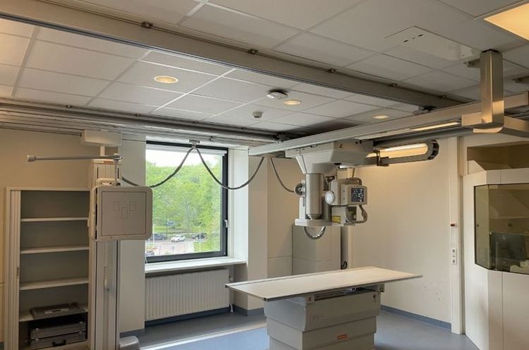 CareStream DRX Evoltion X-ray room