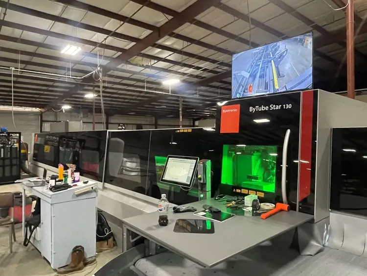 Bystronic BYTUBE STAR 130 BySoft Cell Control Tube CNC
