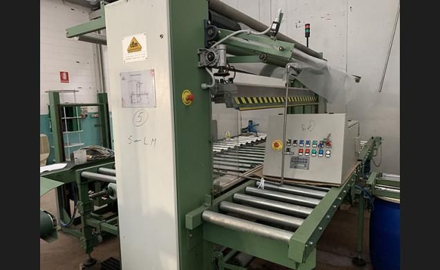 CTM Fully Automated Packing machine for fabrics rolls