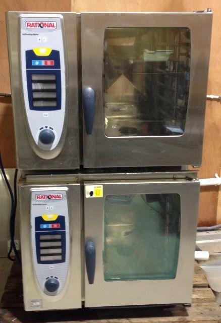 Rational SCC Stacked 6 Grid Electric Combi Ovens