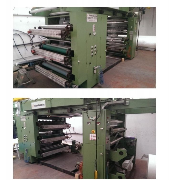 Flexotecnica Flexo stack printing machine 6 1200 mm