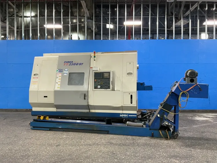 Doosan FANUC Series 18-TB Variable INFRACORE PUMA TT2500SY  2 Axis