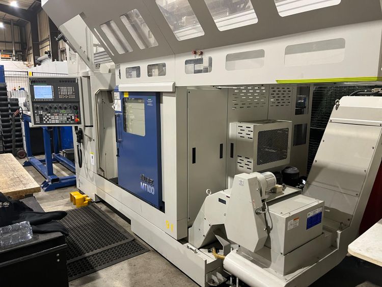 Muratec LNS Alpha SL65-S Barfeed. G-Tech Fanuc CNC Control 6000 rpm Murata MT100 2 Axis