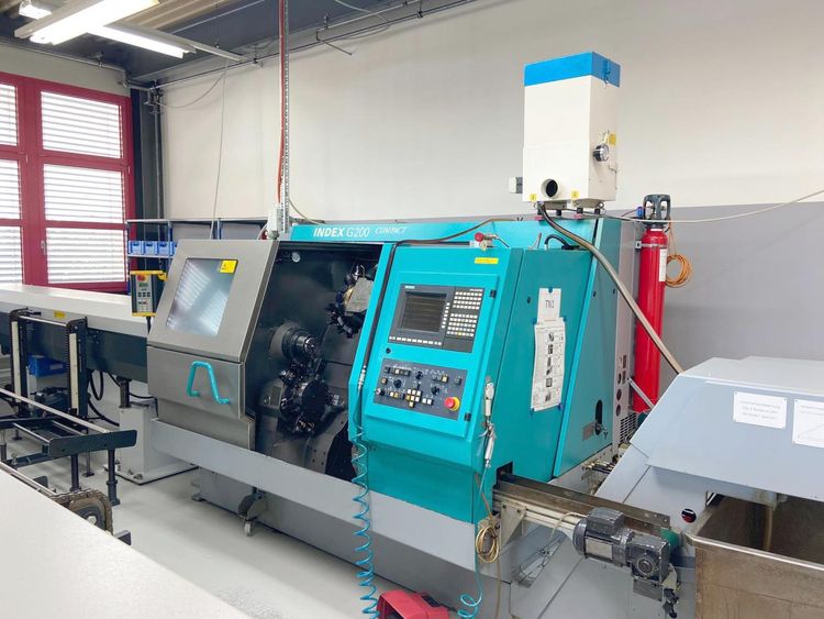 Index SIEMENS SINUMERIK 6000 rpm G 200 COMPACT 2 Axis