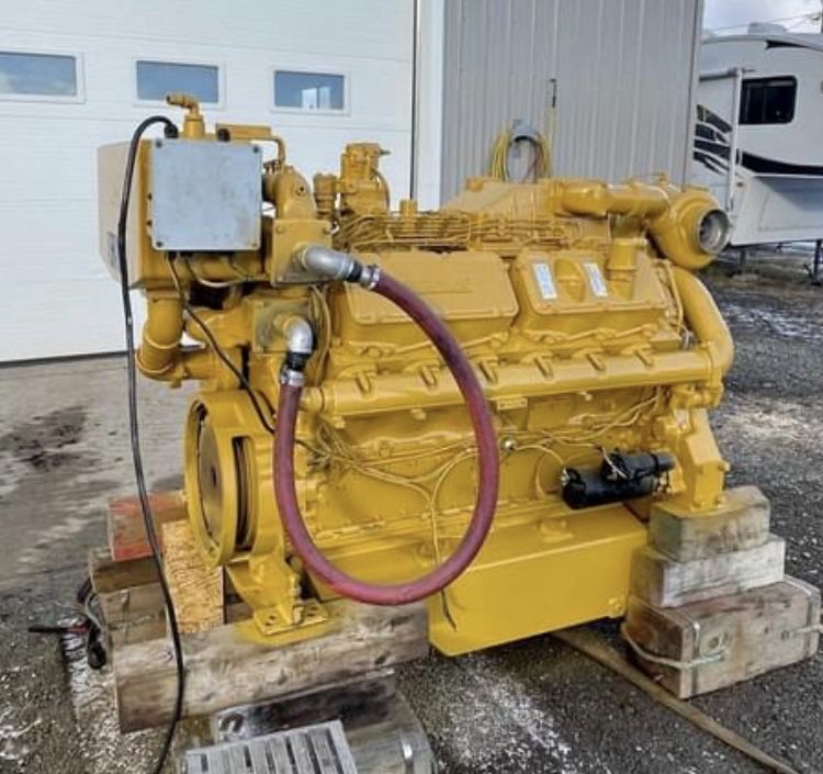 CAT 3412 DITA Marine engine – REBUILT Horsepower: 543