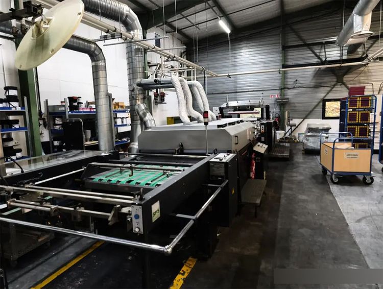 SPS Vitessa XP2 + Autostack 2 Spot varnish screen