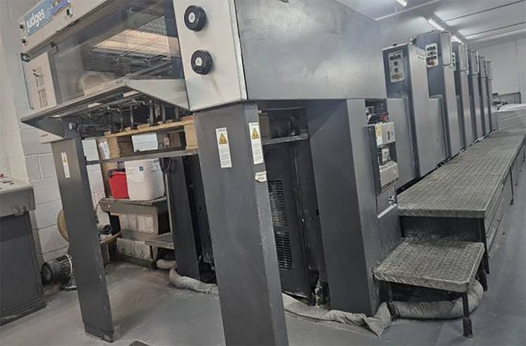 Heidelberg SM 74-5 P2 L 74 x 52 cm