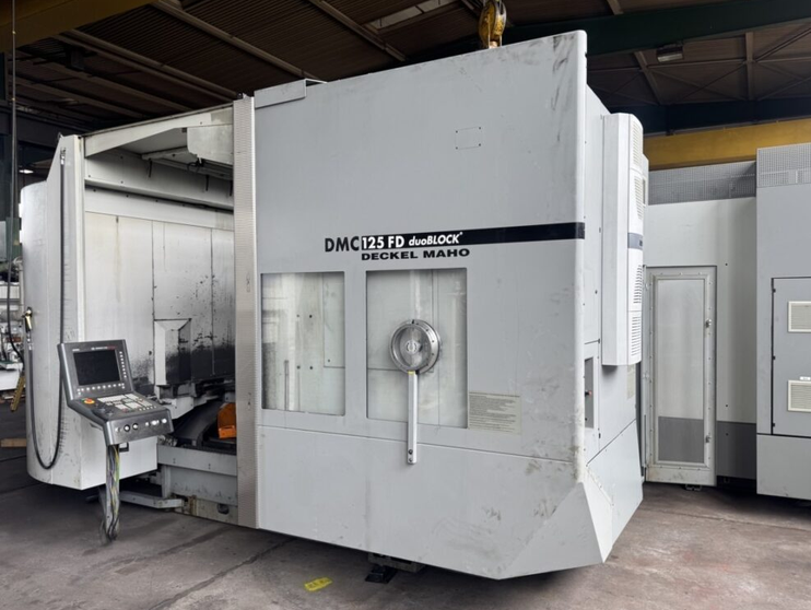 Deckel Maho DMC125 FD duoBLOCK  5 Axis