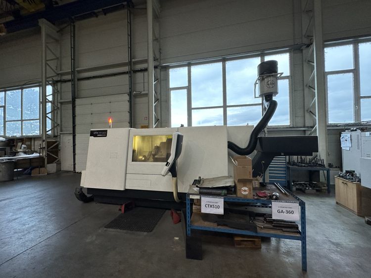 DMG SIEMENS control system. 3250 1/min. CTX 510 2 Axis