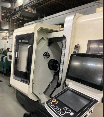 DMG DMG MORI CELOS (FANUC 31iB) CONTROL 5,000 RPM MORI NZX-2000/800SY2 7 Axis