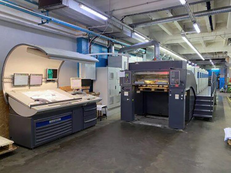 MAN Roland 708 Direct Drive UV 740x1040 mm
