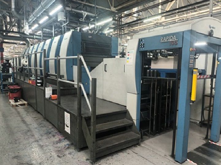 Koenig & Bauer RA 106-8 straight + L 8 78x106cm