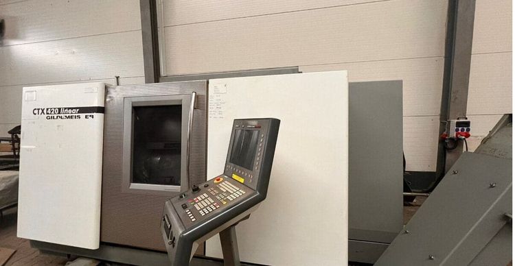 Gildemeister CNC CONTROL Variable Speed CTX 420 2 Axis