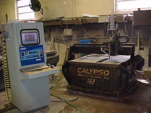 Calypso 4x4 SHARK CNC WATERJET GANTRY PC BASED CONTROL