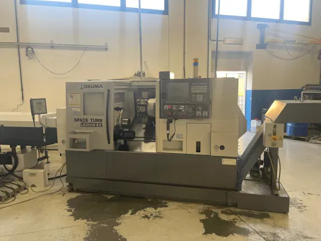 Okuma CNC Control 4000rpm 1/MIN SPACE TURN LB 3000 EX 2 Axis