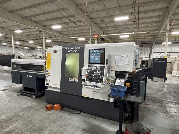 Nakamura Tome NT Smart FANUC 31i-B 6,000 rpm WT-100MMY 5 Axis