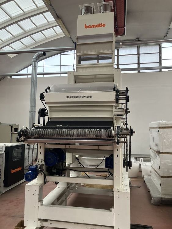 Bematic Lab card Laboratory carding line
