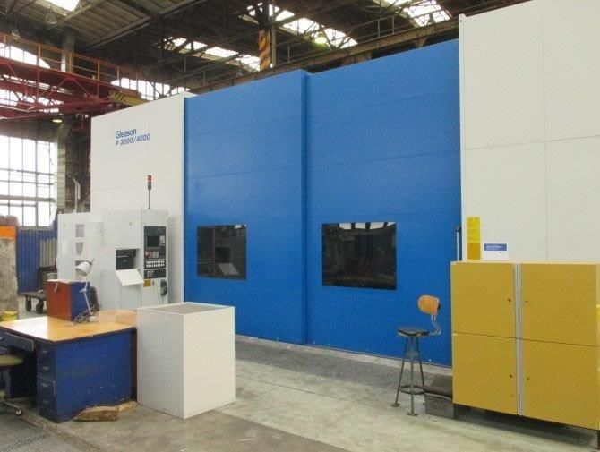 Gleason, Pfauter P 4000 Variable Speed Gear cutting machines / Gear Hobbing Machine - Vertical