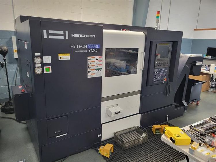 Hwacheon CNC Control 3500 RPM HI - TECH 230BL YMC CNC MULTI TASKING CENTER 4 Axis