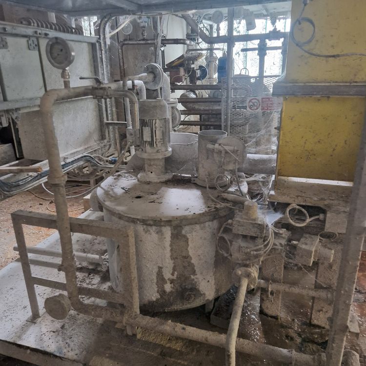 Starch kitchen and calcium carbonate plant