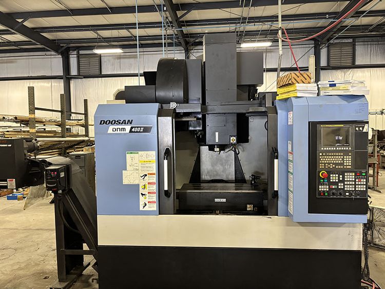 Doosan DNM 400II Fanuc 0i-MD CT40 30 ATC CTS 12K  3 Axis