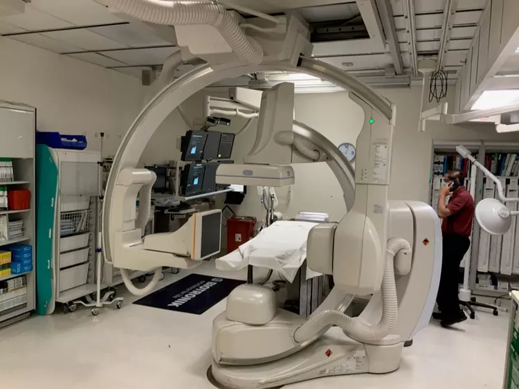 Toshiba Infinix biplane Cathlab