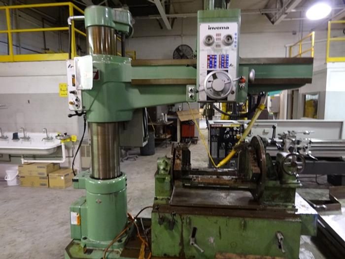 Invema FR40-1500 RADIAL DRILLING MACHINE 2400 rpm