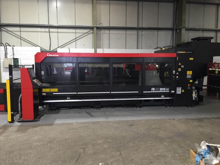 Amada FO M2 3015 4kw Laser Cutter CNC Control