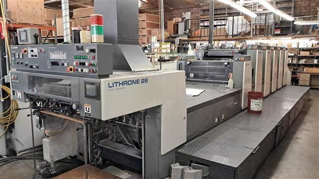 Komori 5 +L 528 20 x 28 inches