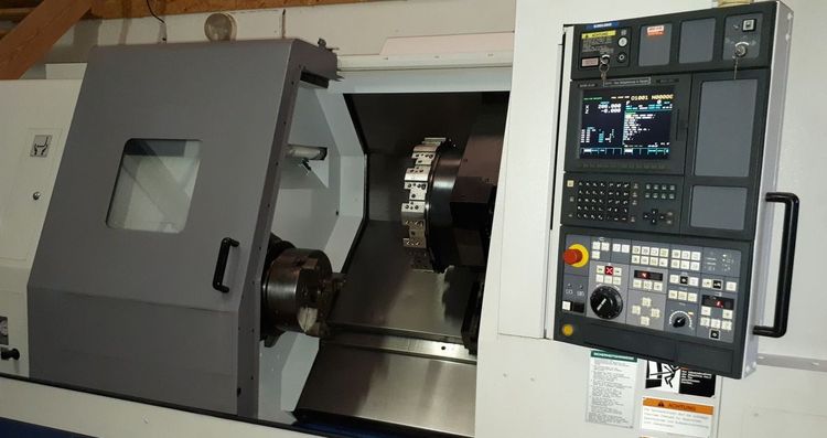 Mori Seiki FANUC MSG 501 + MAPPS 2500 rpm SL303B700 Lathe 2 Axis