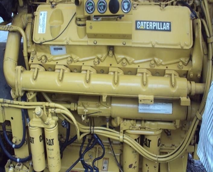 Caterpillar 3412 Marine Generator Set. 831hp