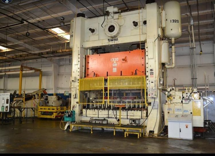 Verson S4 1000 144-84 1000 Ton Press Capacity