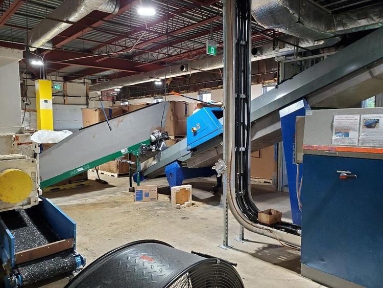 Erema 1310TVE Plus film   reclaim line