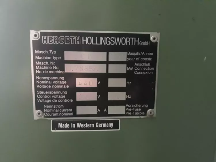 Hergeth hollingsworth mixing chamber