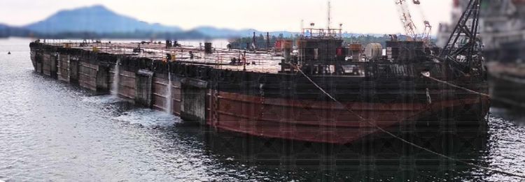 400′ x 120′ x 25′ Deck Barge and Ballast Tank Barge ABS