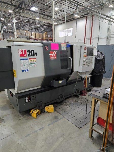 Haas CNC Control Variable ST-20Y 4 Axis