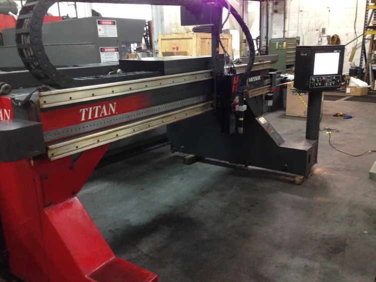 Messer Titan 6/4 LP Plasma Cutting System Hypertherm Edge Pro TI