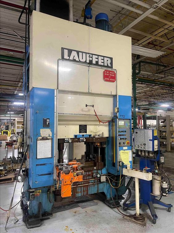 Lauffer RPS160 HYDRAULIC STRAIGHT SIDE PRESS 176 TON