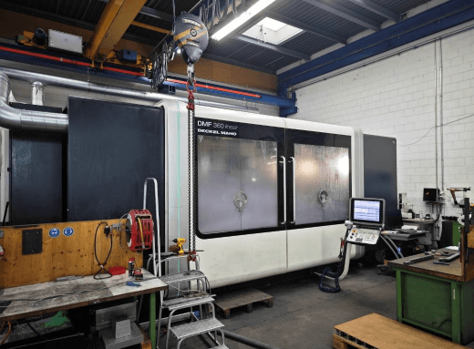 DMG Siemens 840D solutionline 18,000 rpm DMF 360 linear 4 Axis
